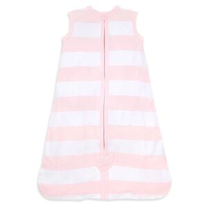 Burt’s Bees Rugby Stripe Organic Sleep Sack | Blossom | 0.5 TOG | Large